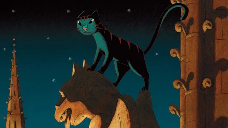 A Cat in Paris poster